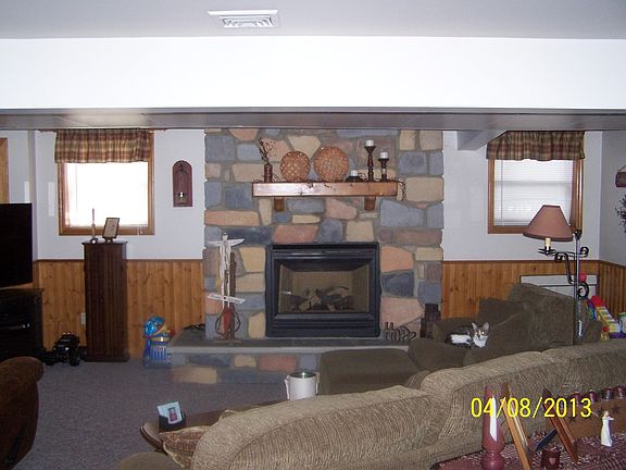 Fireplace in Family Room
