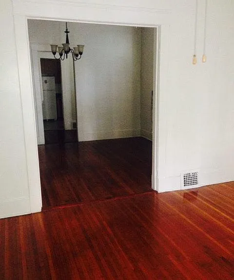 living room from front entrance