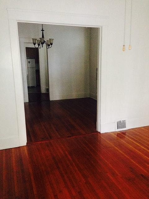 living room from front entrance