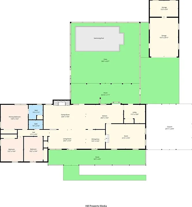 3 bed, 2.0 bath, 2296 sqft, $3,500 — Photo 2
