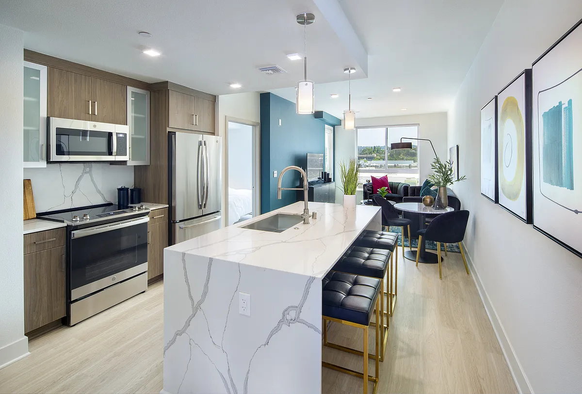 Floor plan A THREE FURNISHED