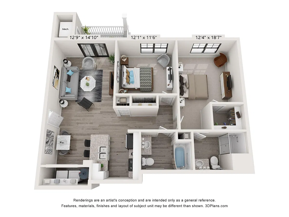 Floor plan A