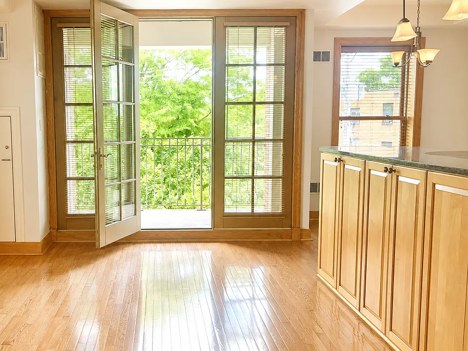 Balcony attached/gorgeous French doors.