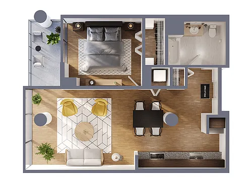 Floor plan A8