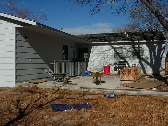 Back yard patio