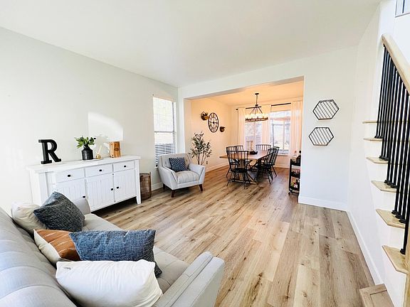 Living and dinning area