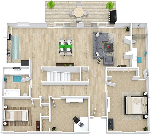 Floor plan C1