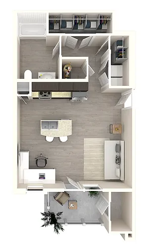 Floor plan The Scamp