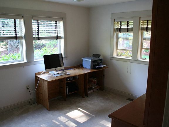 study(built in cherry bookcase)