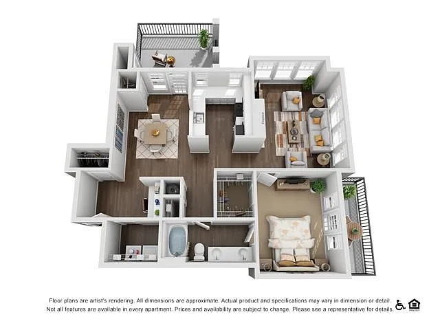 Floor plan 1BS