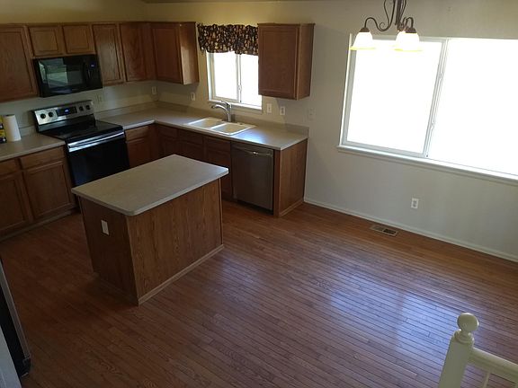 kitchen and eating space