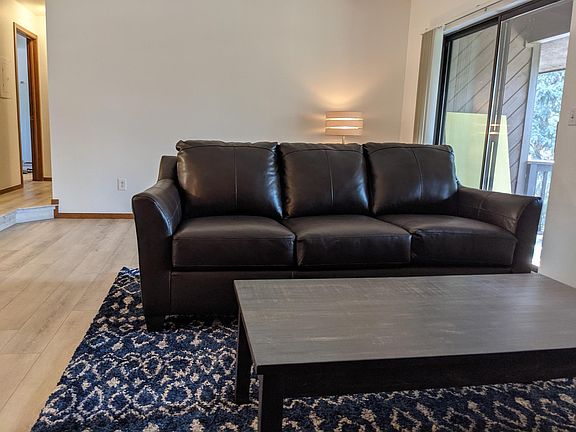 Furnished living room (rug no longer in condo)