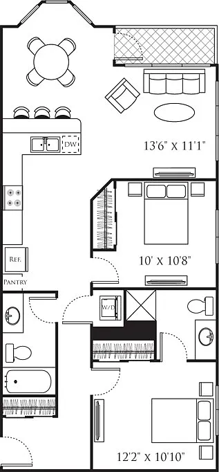 Floor plan B7 Premium