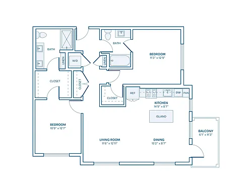 Floor plan B02