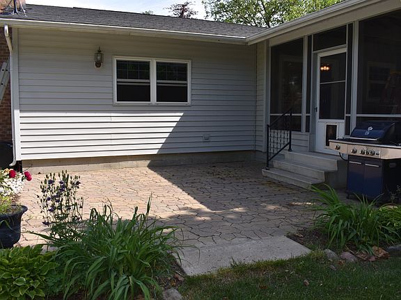 Rear patio