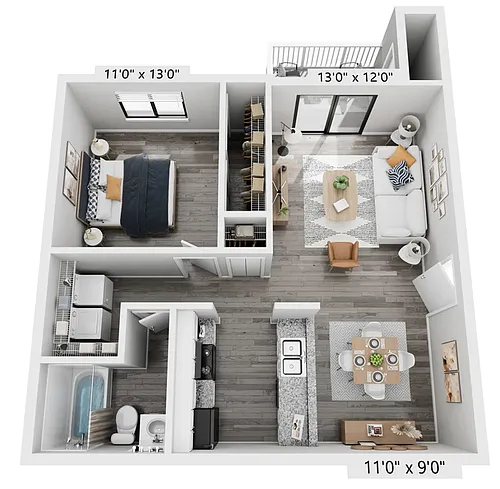 Floor plan A1
