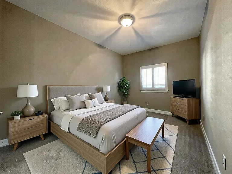 Bedroom - virtual stage