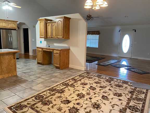 Dining room into kitchen and LR
