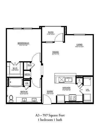 Floor plan A3-S-1