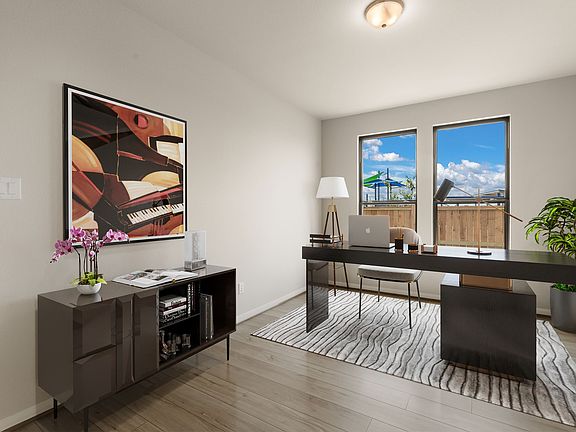 Study. Note Sample product photo - actual exterior and interior selections may vary by homesite