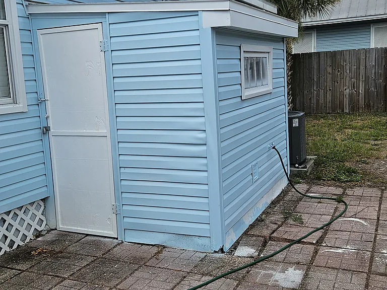 Laundry room attached to the house (separate entrance)