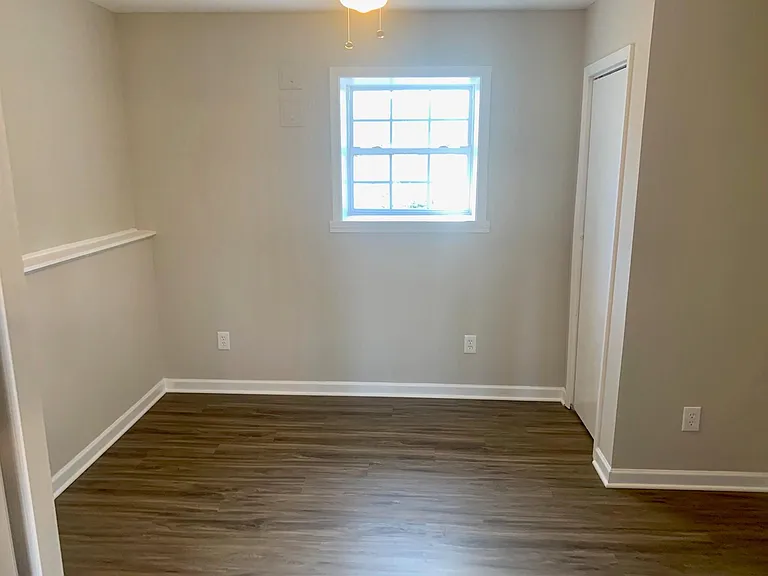 Finished basement area