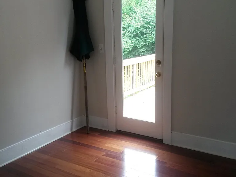 Door to deck.