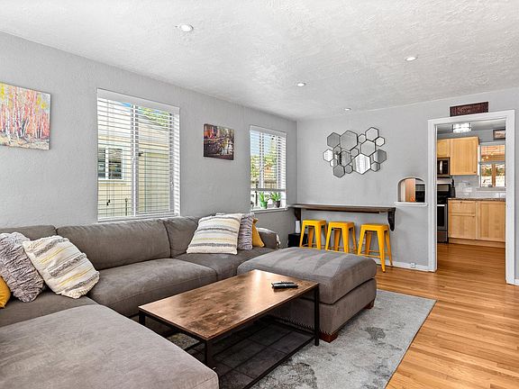 Large living space with custom touches