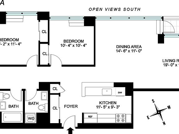 2nd image of 225 W 60th St Penthouse 1A