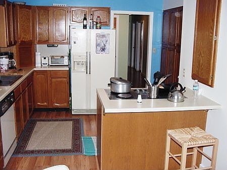 Upstairs kitchen