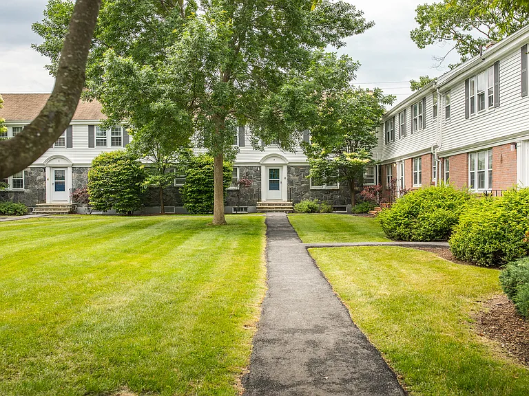 Front of townhouse