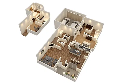 Floor plan Snowmass Townhome
