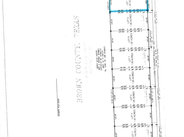 LOT 10 Fm 3021, Brownwood, TX 76801