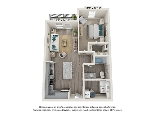 Floor plan A1