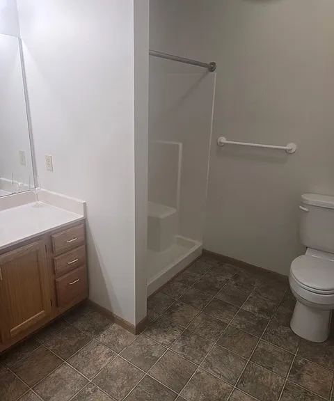 Step in shower