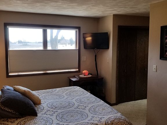 Two closets in master.