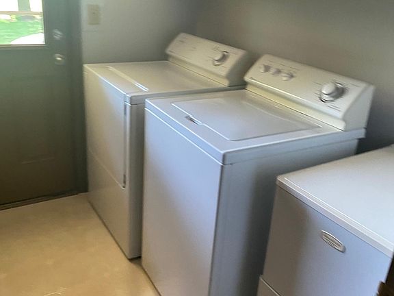 First floor laundry