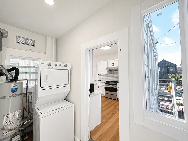 Convenient in-unit laundry