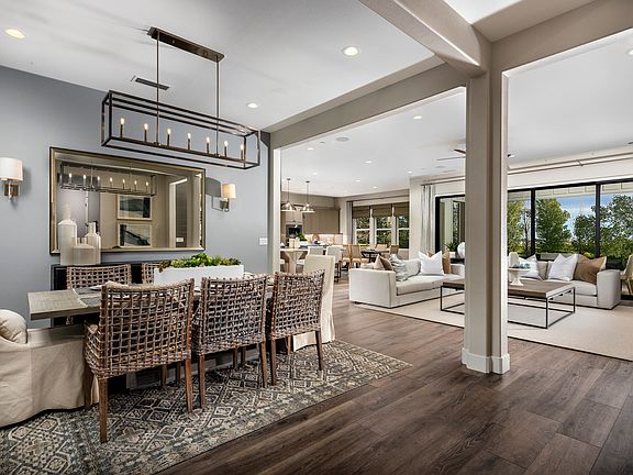 Foyer opens to the main living areas