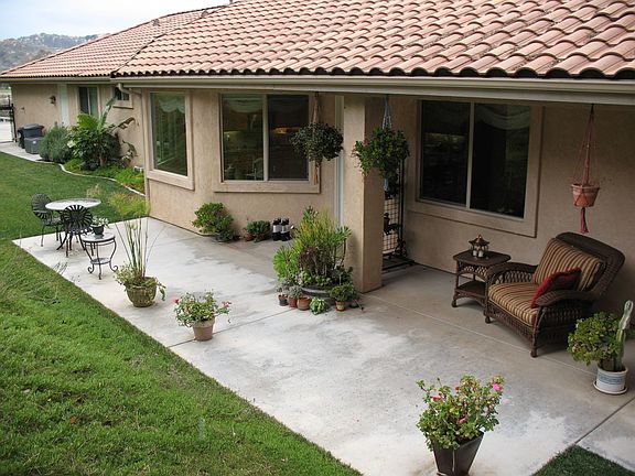 Covered Back Patio