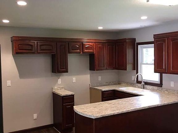 Completely new kitchen. 