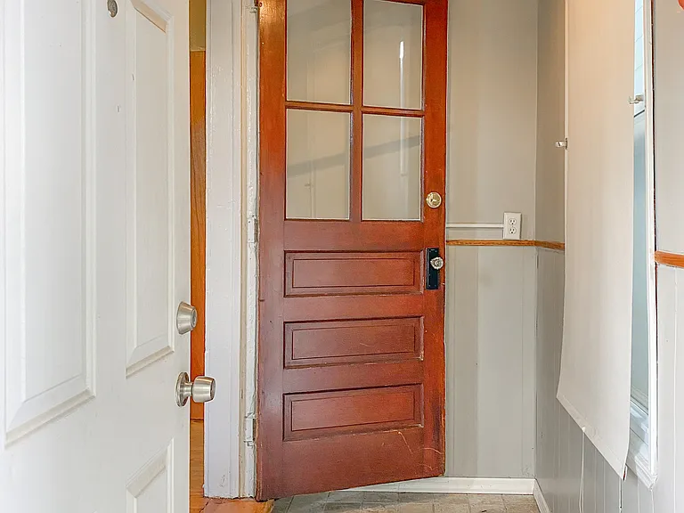 Back entrance