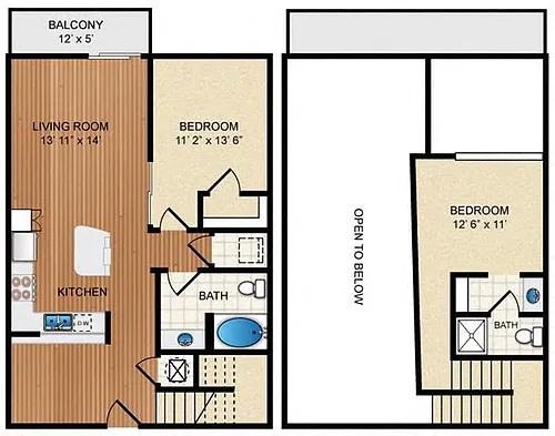 Floor plan B6L