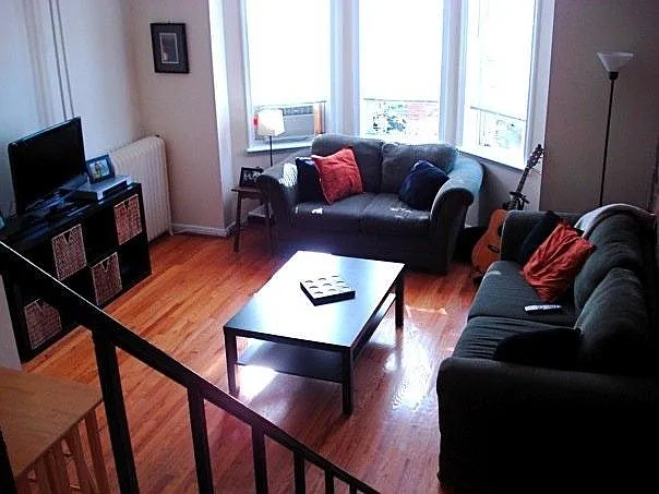 Living room from above