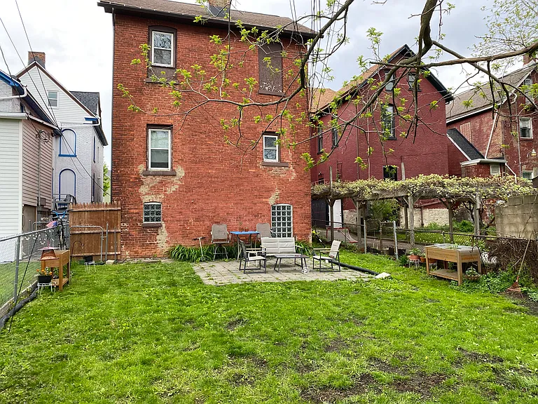 Backyard patio