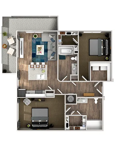 Floor plan B1a