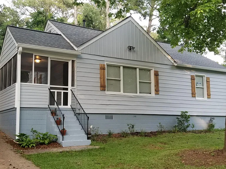 Front Exterior, Spring