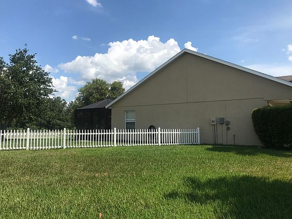 Fenced in yard