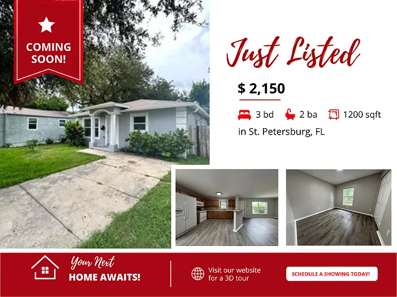 3 bed, 2.0 bath, 1200 sqft, $2,150 — Photo 1