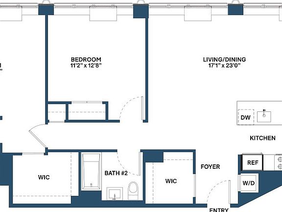 2nd image of 475 Clermont Ave #815